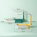 Load image into Gallery viewer, Updated Multifunctional Telescopic Sink Storage Rack
