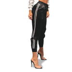 Load image into Gallery viewer, Women Joggers Casual Loose Side Striped Long Pants
