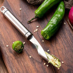 Load image into Gallery viewer, Stainless Steel Chili Corer Peppers Seed Remover
