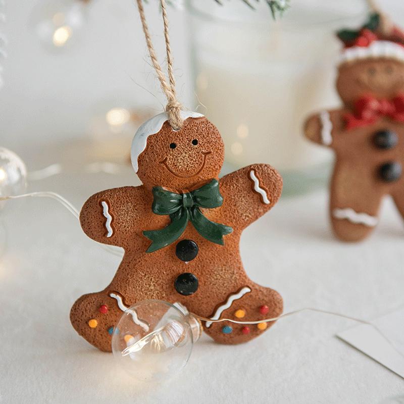 Gingerbread Man Pendant