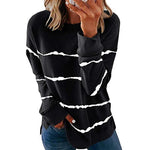 Load image into Gallery viewer, Women Casual Stripe Pullover
