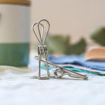 Load image into Gallery viewer, Stainless Steel Wire Clips for Clothes Drying
