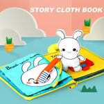 Load image into Gallery viewer, Story Cloth Book For Babies
