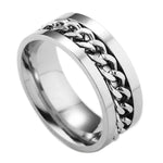 Load image into Gallery viewer, Titanium Steel Rotatable Chain Ring
