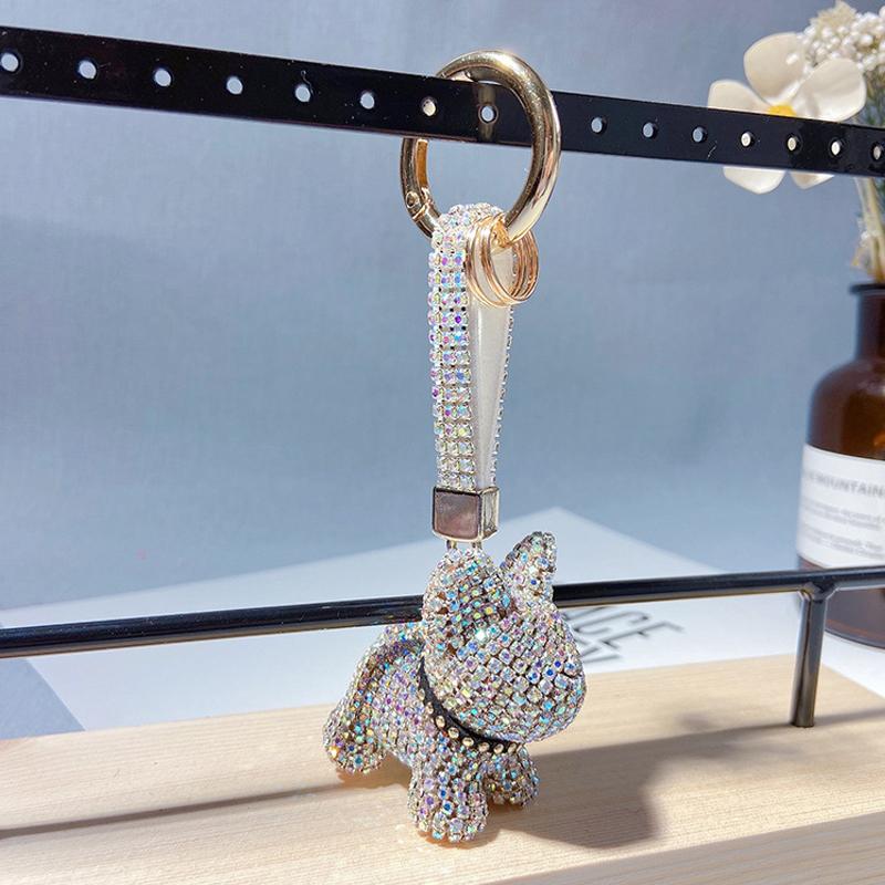 Luxury French Bulldog Keychain