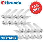 Load image into Gallery viewer, Hirundo Adjustable Shoe Rack Space Saver (White/Black)
