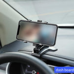 Load image into Gallery viewer, Dashboard Phone Holder with Number Plate
