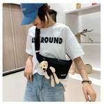 Load image into Gallery viewer, Cartoon Bear Shoulder Bag
