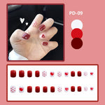 Load image into Gallery viewer, Full Cover Fake Nail Tips (24 PCs)
