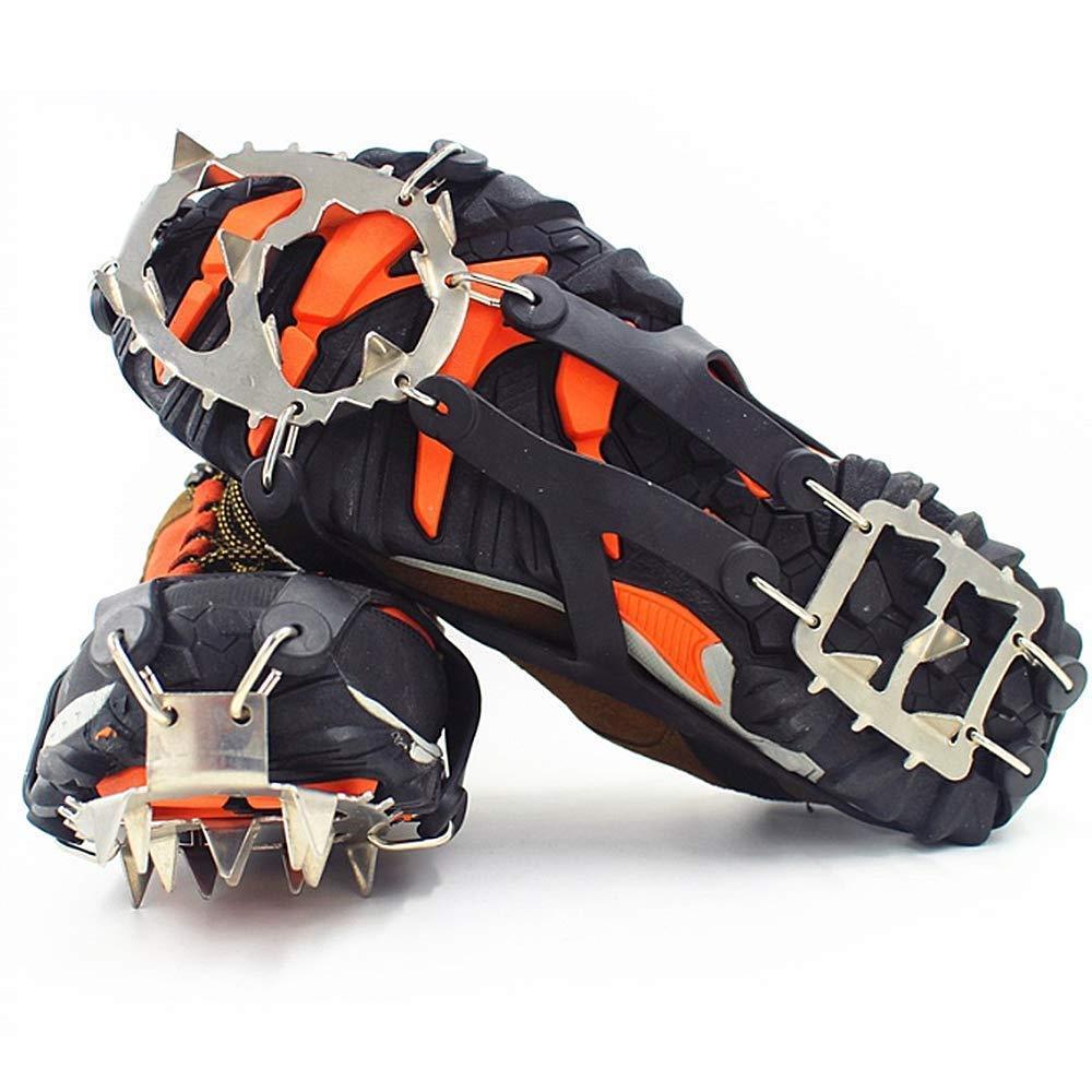 18 Teeth Stainless Steel Crampons Slip-resistant Shoes Cover