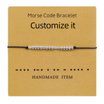 Load image into Gallery viewer, Morse Code Couple Bracelet
