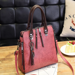 Load image into Gallery viewer, Women Vintage PU Leather Designer Crossbody Shoulder Bag
