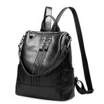 Load image into Gallery viewer, Fashion Leather Travel Multifunction Mummy Backpack
