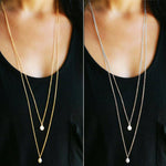 Load image into Gallery viewer, Women Fashion Long Chokers Necklaces Pendants Gold Silver Accessories
