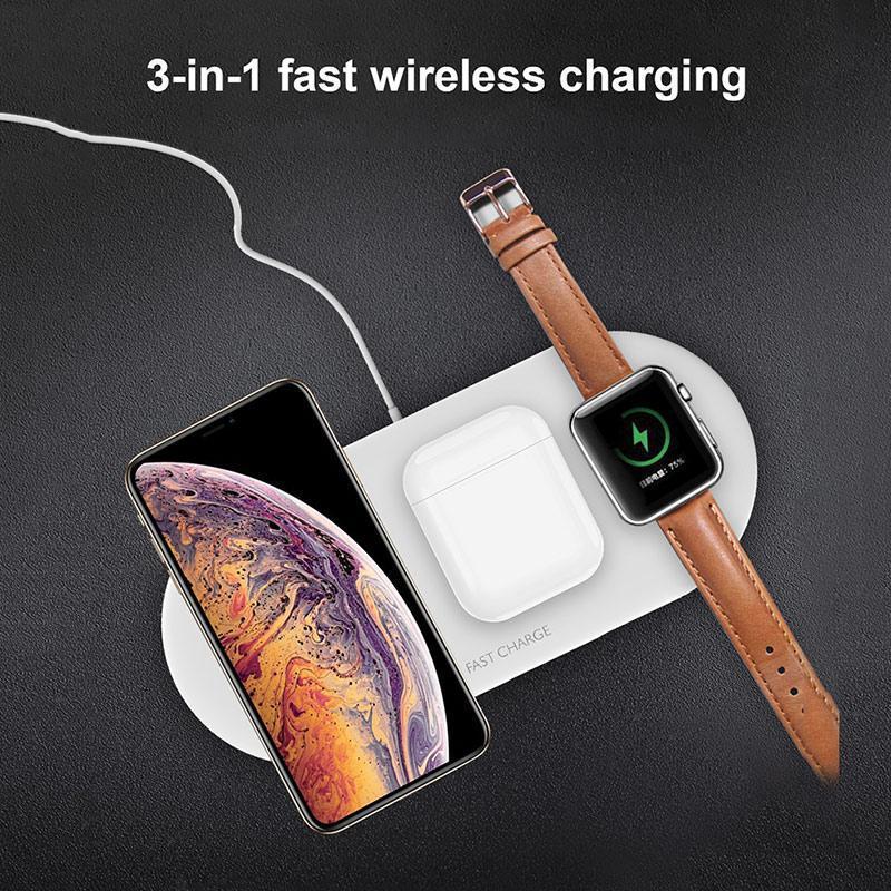 3-in-1 Wireless Charger Charging Station