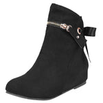 Load image into Gallery viewer, Women Wedges Winter Zipper Casual Boots
