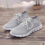 Load image into Gallery viewer, Women Walking Mesh Lace Up Casual Breathable Sneakers
