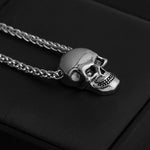 Load image into Gallery viewer, Halloween Punk Gothic Skull Head Pendant Necklace
