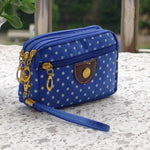 Load image into Gallery viewer, Ladies Coin Multilayer Mini Canvas Bag
