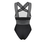 Load image into Gallery viewer, One-piece swimsuit with crossed shoulder
