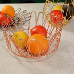 Load image into Gallery viewer, Collapsible Stainless Steel Wire Basket
