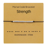 Load image into Gallery viewer, Morse Code Couple Bracelet
