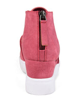 Load image into Gallery viewer, Women Spring Cut Out Ankle Boots Wedge Sneakers Plus Size Shoes
