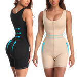 Load image into Gallery viewer, Women&#39;s Zipper Slimming Bodysuit Shapewear
