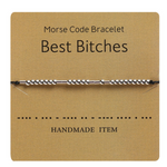 Load image into Gallery viewer, Morse Code Couple Bracelet
