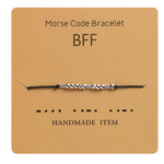 Load image into Gallery viewer, Morse Code Couple Bracelet
