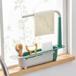 Load image into Gallery viewer, Updated Multifunctional Telescopic Sink Storage Rack
