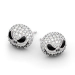 Load image into Gallery viewer, Jack Skull Metal Skull Earrings
