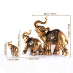 Load image into Gallery viewer, Golden Elephant Statue
