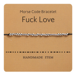 Load image into Gallery viewer, Morse Code Couple Bracelet
