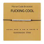 Load image into Gallery viewer, Morse Code Couple Bracelet
