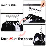 Load image into Gallery viewer, Hirundo Magic Clothes Stainless Steel Hangers
