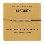 Load image into Gallery viewer, Morse Code Couple Bracelet
