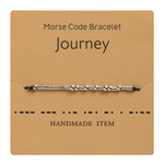 Load image into Gallery viewer, Morse Code Couple Bracelet
