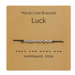 Load image into Gallery viewer, Morse Code Couple Bracelet
