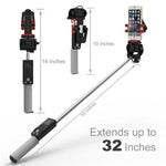 Load image into Gallery viewer, 360 Degrees Panorama Adventure Selfie Stick
