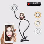 Load image into Gallery viewer, Flexible Selfie Phone Ring Light
